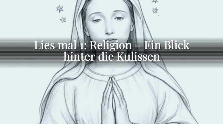 Lies mal 1: Religion – Ein Blick hinter die Kulissen