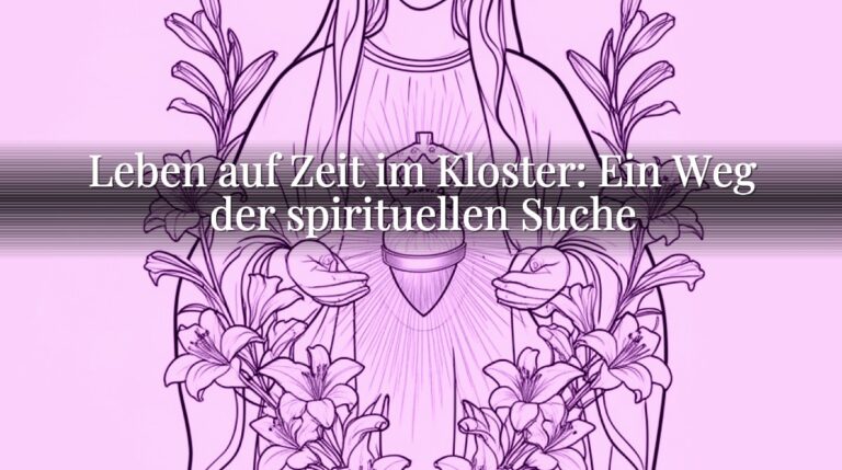 Leben auf Zeit im Kloster: Ein Weg der spirituellen Suche Leben auf Zeit im Kloster: Ein Weg der spirituellen Suche
