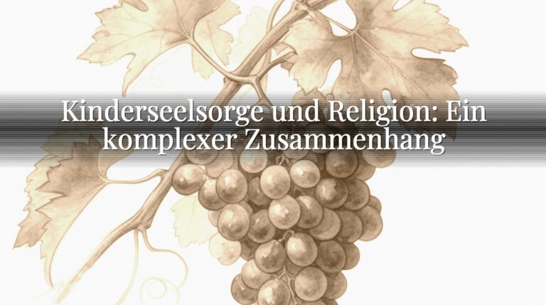 Kinderseelsorge und Religion: Ein komplexer Zusammenhang