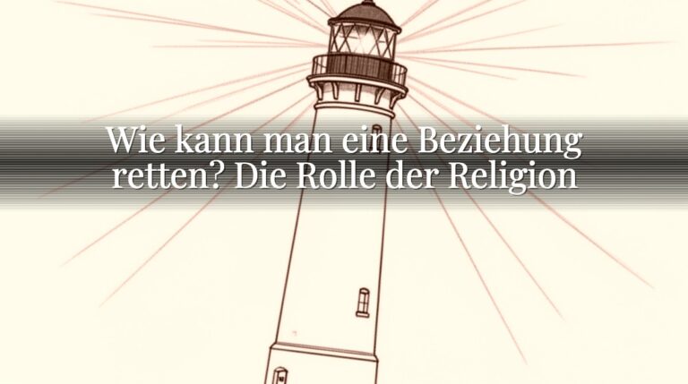 Wie kann man eine Beziehung retten? Die Rolle der Religion