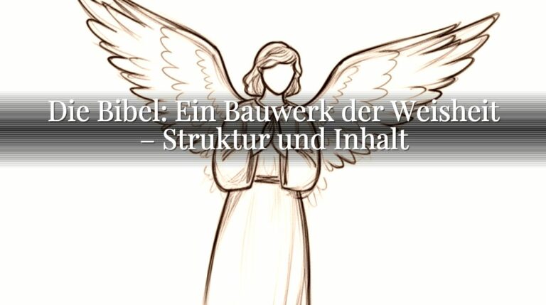 Die Bibel: Ein Bauwerk der Weisheit – Struktur und Inhalt Die Bibel: Ein Bauwerk der Weisheit – Struktur und Inhalt