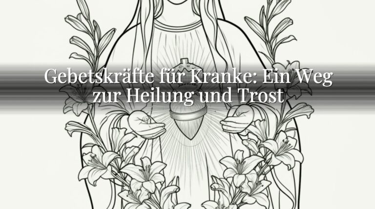 Gebetskräfte für Kranke: Ein Weg zur Heilung und Trost Gebetskräfte für Kranke: Ein Weg zur Heilung und Trost
