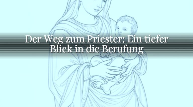 Der Weg zum Priester: Ein tiefer Blick in die Berufung
