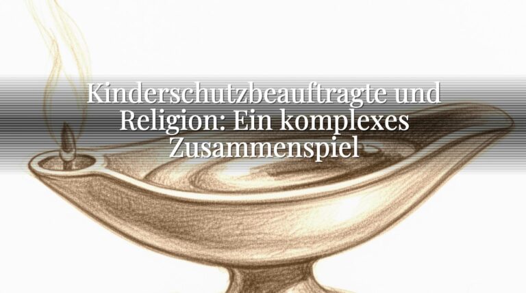 Kinderschutzbeauftragte und Religion: Ein komplexes Zusammenspiel