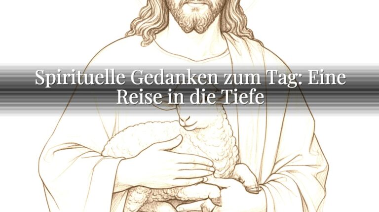 Spirituelle Gedanken zum Tag: Eine Reise in die Tiefe Spirituelle Gedanken zum Tag: Eine Reise in die Tiefe
