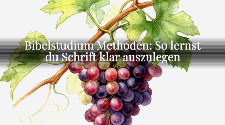 Bibelstudium Methoden: So lernst du Schrift klar auszulegen Bibelstudium Methoden: So lernst du Schrift klar auszulegen
