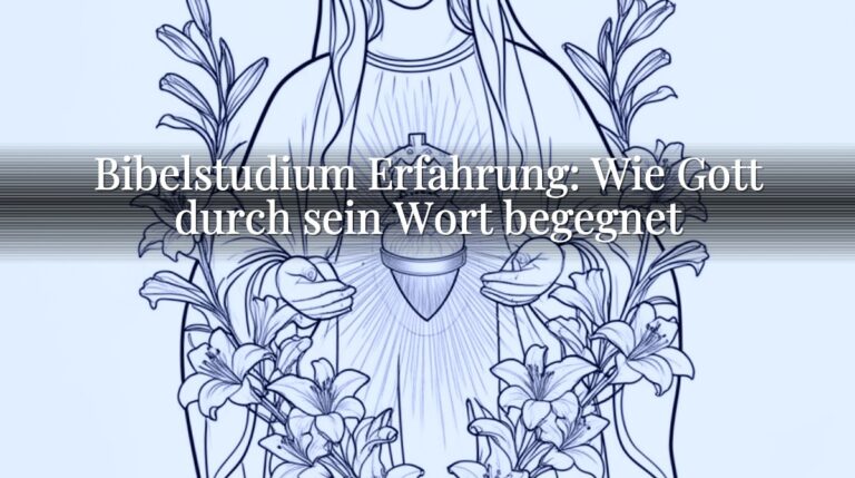 Bibelstudium Erfahrung: Wie Gott durch sein Wort begegnet Bibelstudium Erfahrung: Wie Gott durch sein Wort begegnet