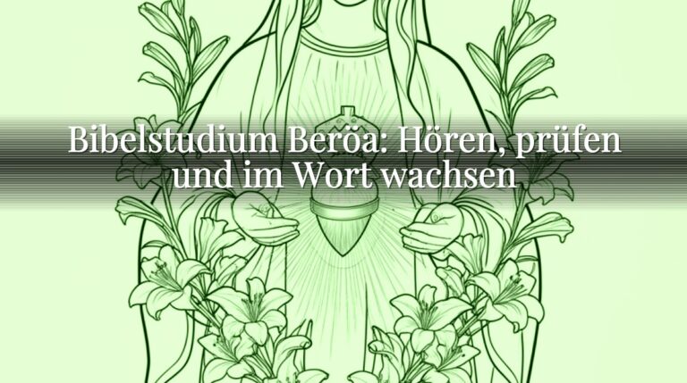 Bibelstudium Beröa: Hören, prüfen und im Wort wachsen