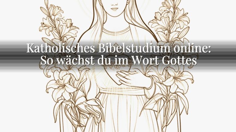 Katholisches Bibelstudium online: So wächst du im Wort Gottes Katholisches Bibelstudium online: So wächst du im Wort Gottes