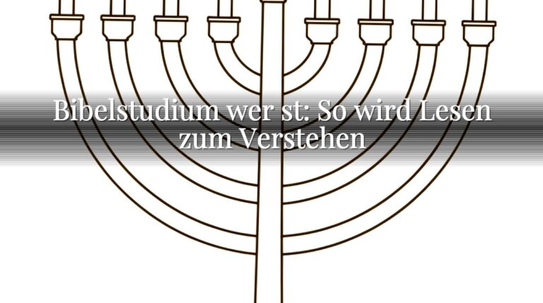 Bibelstudium wer st: So wird Lesen zum Verstehen Bibelstudium wer st: So wird Lesen zum Verstehen