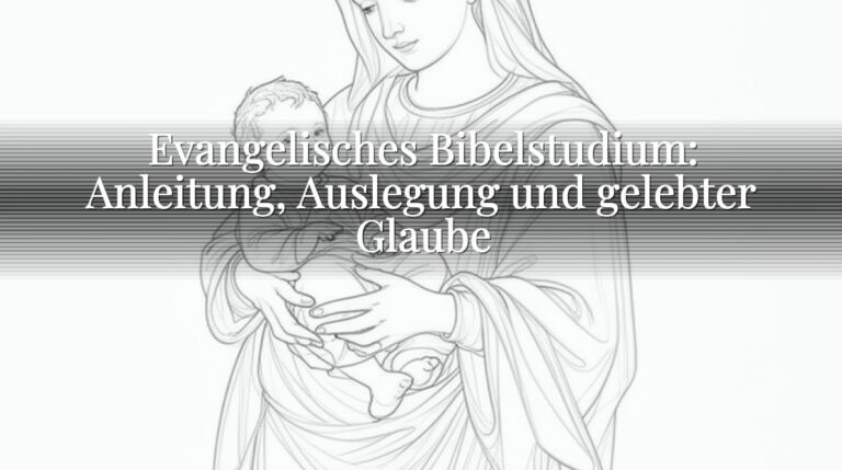 Evangelisches Bibelstudium: Anleitung, Auslegung und gelebter Glaube Evangelisches Bibelstudium: Anleitung, Auslegung und gelebter Glaube