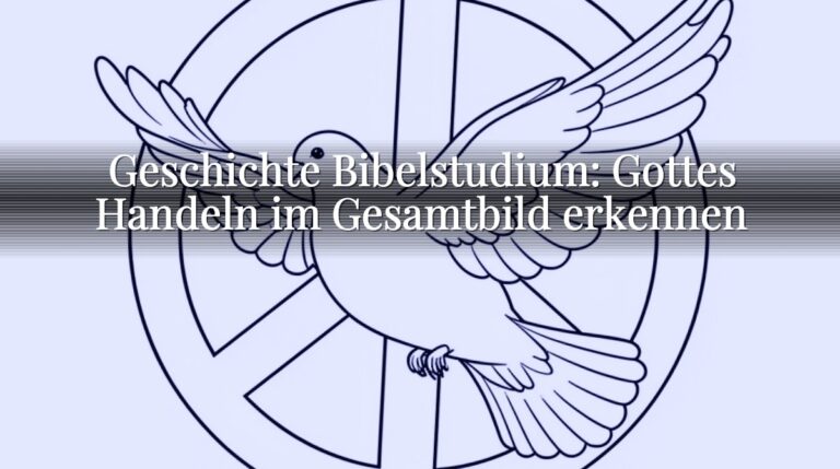 Geschichte Bibelstudium: Gottes Handeln im Gesamtbild erkennen