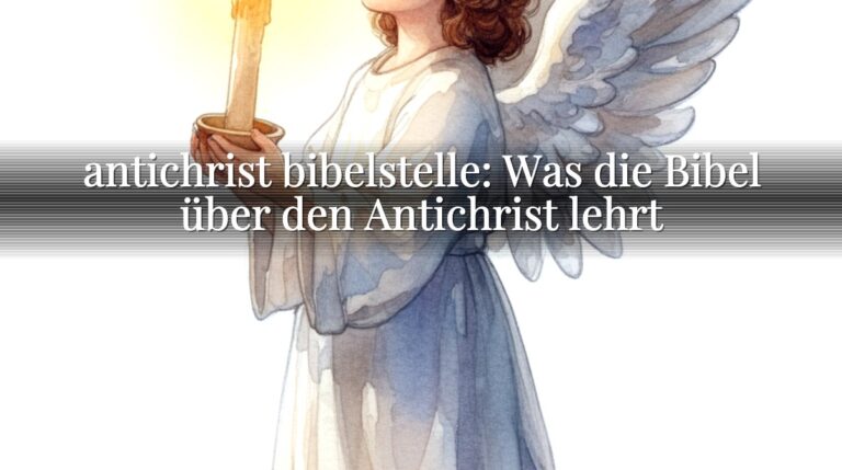 antichrist bibelstelle: Was die Bibel über den Antichrist lehrt antichrist bibelstelle: Was die Bibel über den Antichrist lehrt