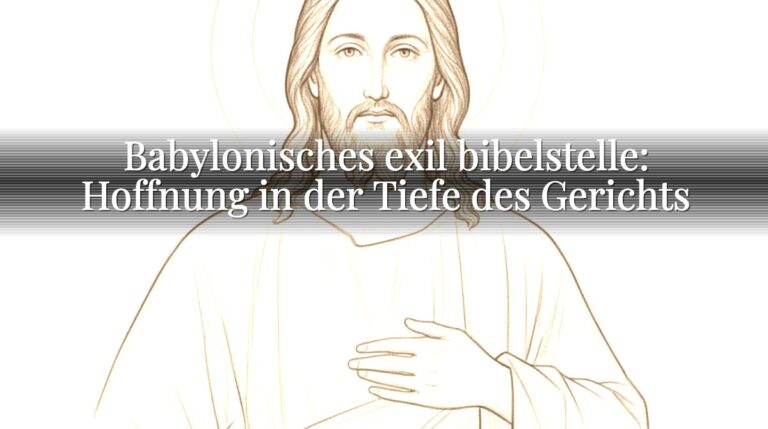 Babylonisches exil bibelstelle: Hoffnung in der Tiefe des Gerichts Babylonisches exil bibelstelle: Hoffnung in der Tiefe des Gerichts