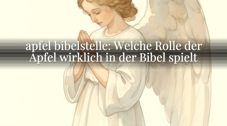 apfel bibelstelle: Welche Rolle der Apfel wirklich in der Bibel spielt