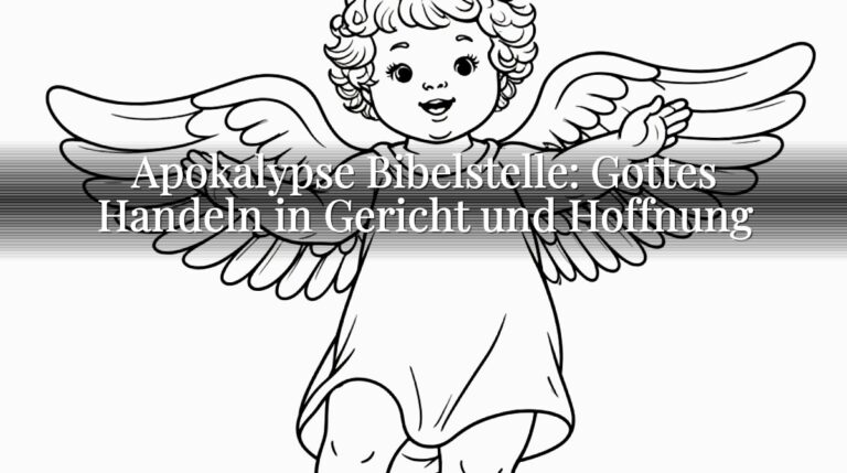 Apokalypse Bibelstelle: Gottes Handeln in Gericht und Hoffnung