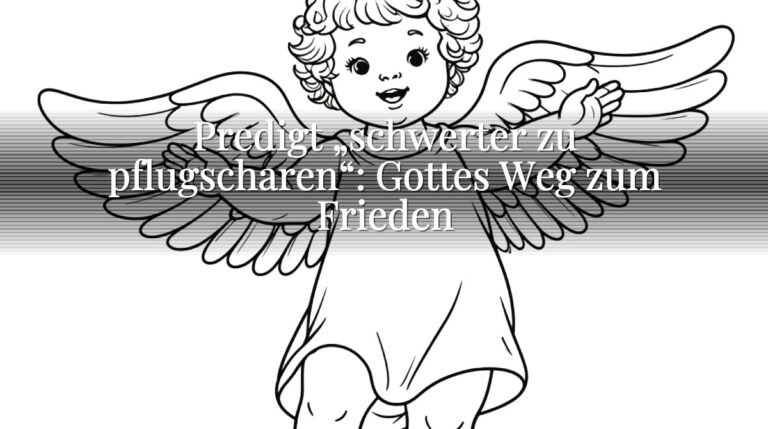 Predigt „schwerter zu pflugscharen“: Gottes Weg zum Frieden Predigt „schwerter zu pflugscharen“: Gottes Weg zum Frieden