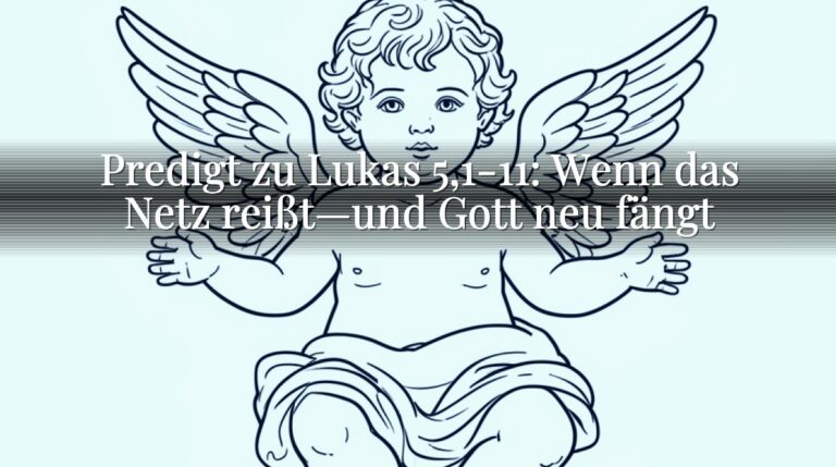 Predigt zu Lukas 5,1-11: Wenn das Netz reißt—und Gott neu fängt