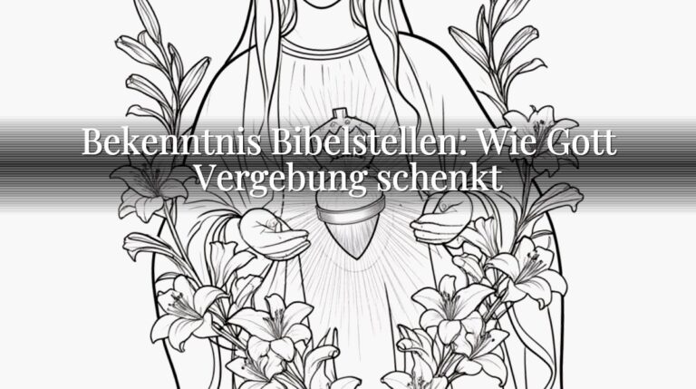 Bekenntnis Bibelstellen: Wie Gott Vergebung schenkt Bekenntnis Bibelstellen: Wie Gott Vergebung schenkt
