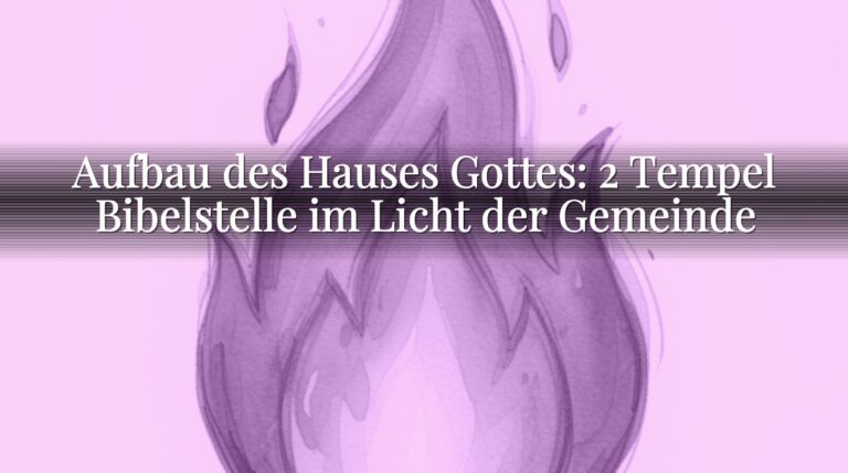 Aufbau des Hauses Gottes: 2 Tempel Bibelstelle im Licht der Gemeinde Aufbau des Hauses Gottes: 2 Tempel Bibelstelle im Licht der Gemeinde