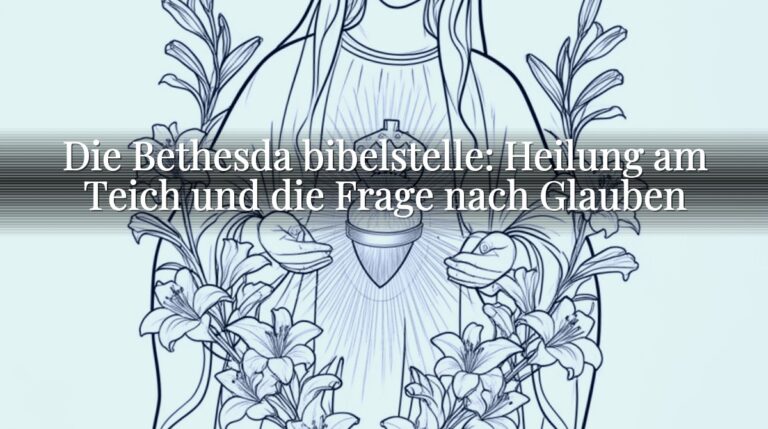 Die Bethesda bibelstelle: Heilung am Teich und die Frage nach Glauben Die Bethesda bibelstelle: Heilung am Teich und die Frage nach Glauben