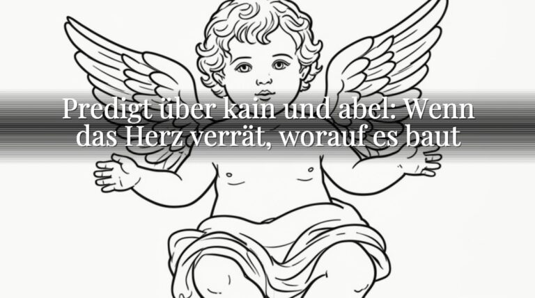 Predigt über kain und abel: Wenn das Herz verrät, worauf es baut