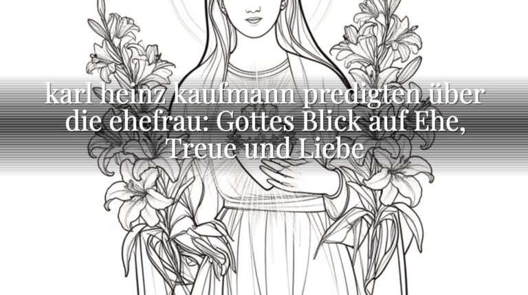 karl heinz kaufmann predigten über die ehefrau: Gottes Blick auf Ehe, Treue und Liebe