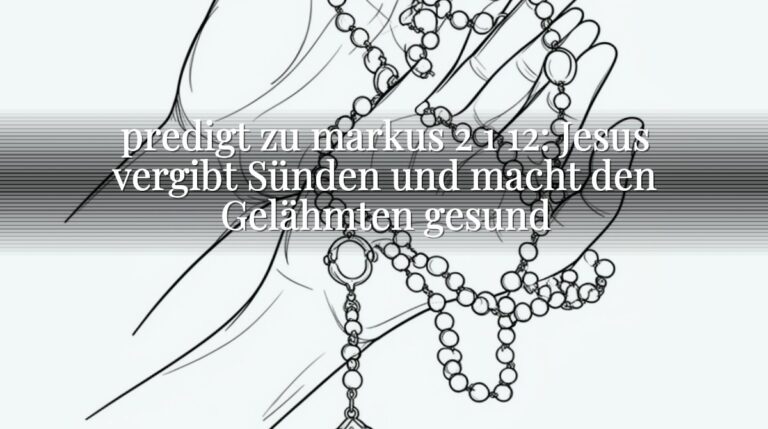 predigt zu markus 2 1 12: Jesus vergibt Sünden und macht den Gelähmten gesund predigt zu markus 2 1 12: Jesus vergibt Sünden und macht den Gelähmten gesund