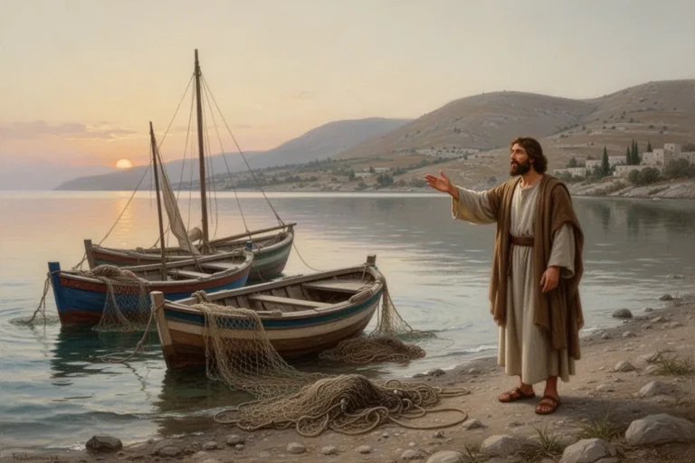 Jesu Berufung der ersten Jünger am See von Galiläa