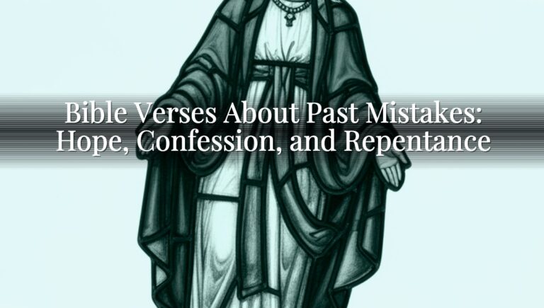 Bible Verses About Past Mistakes: Hope, Confession, and Repentance