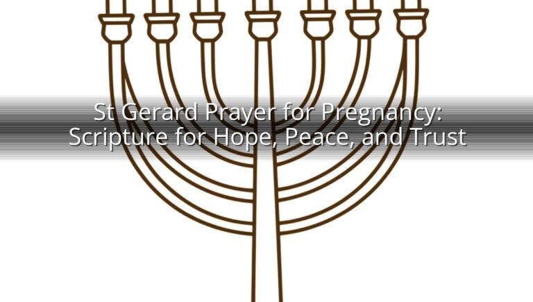 St Gerard Prayer for Pregnancy: Scripture for Hope, Peace, and Trust