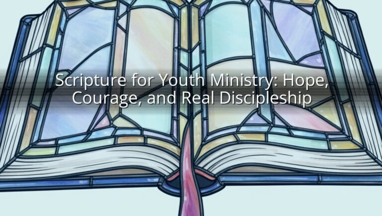 Scripture for Youth Ministry: Hope, Courage, and Real Discipleship