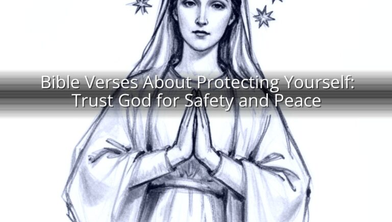 Bible Verses About Protecting Yourself: Trust God for Safety and Peace