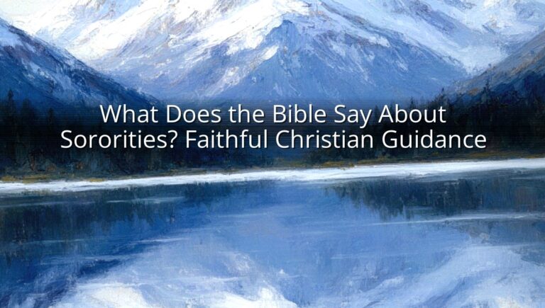 What Does the Bible Say About Sororities? Faithful Christian Guidance