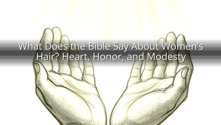 What Does the Bible Say About Women’s Hair? Heart, Honor, and Modesty