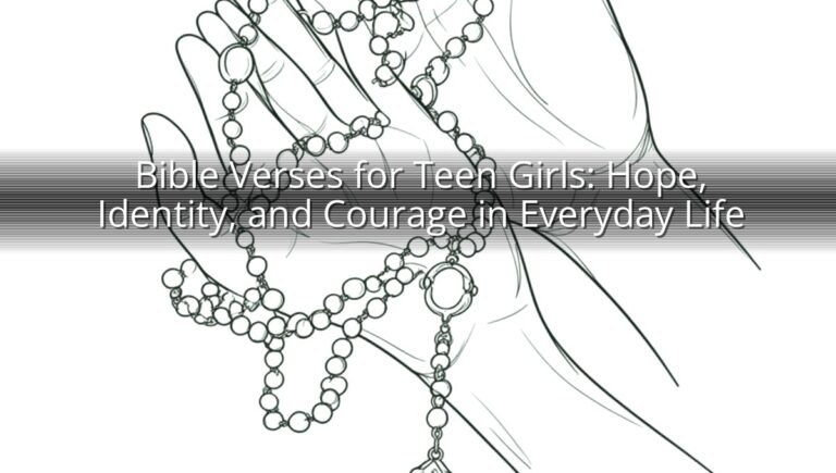 Bible Verses for Teen Girls: Hope, Identity, and Courage in Everyday Life