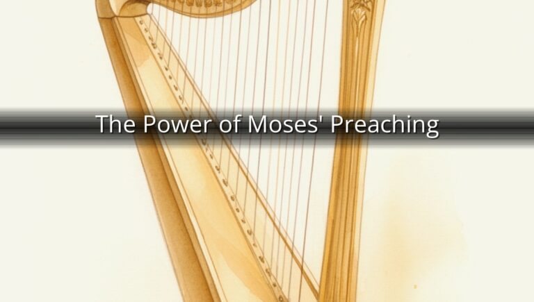 The Power of Moses' Preaching