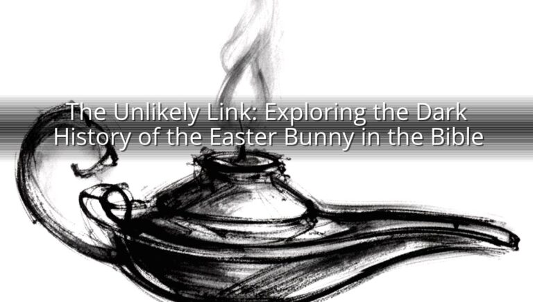 The Unlikely Link: Exploring the Dark History of the Easter Bunny in the Bible