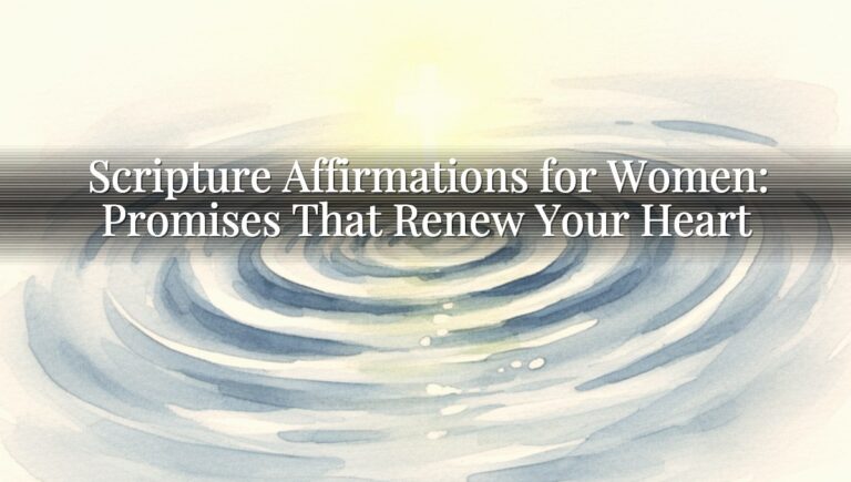 Scripture Affirmations for Women: Promises That Renew Your Heart