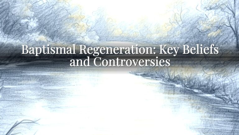 Baptismal Regeneration: Key Beliefs and Controversies