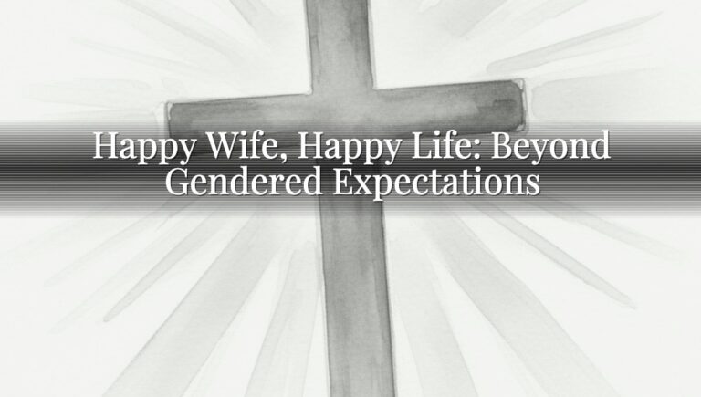 Happy Wife, Happy Life: Beyond Gendered Expectations