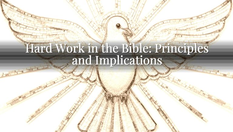 Hard Work in the Bible: Principles and Implications