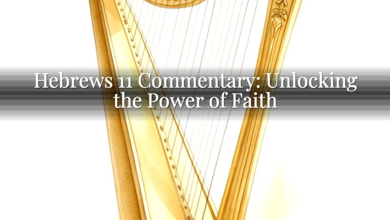 Hebrews 11 Commentary: Unlocking the Power of Faith