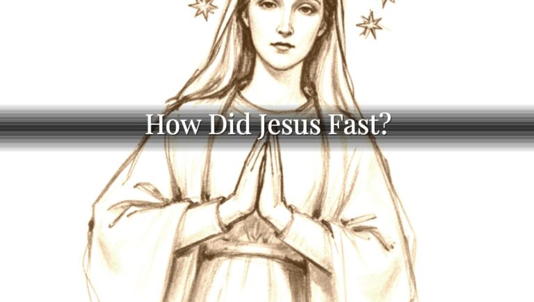 How Did Jesus Fast?