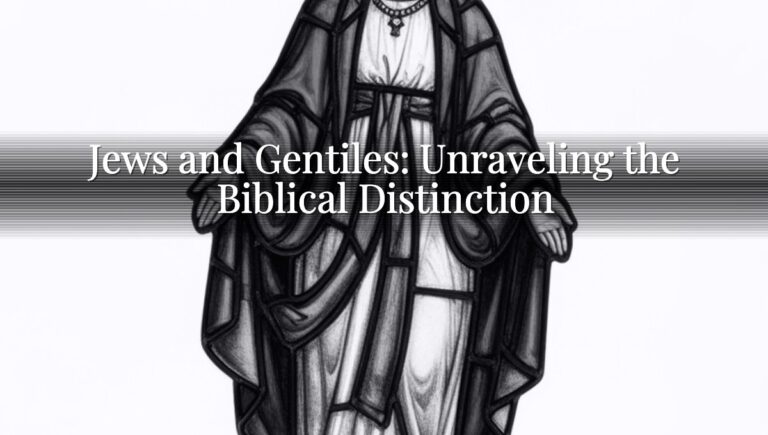 Jews and Gentiles: Unraveling the Biblical Distinction