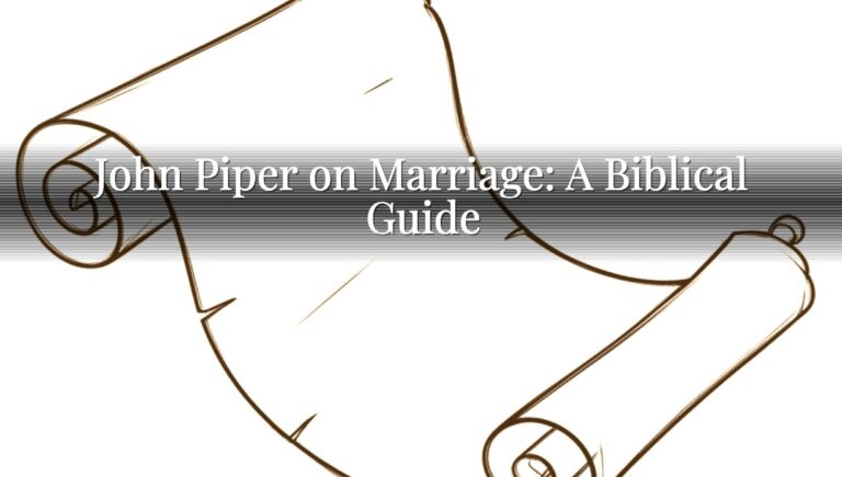 John Piper on Marriage: A Biblical Guide
