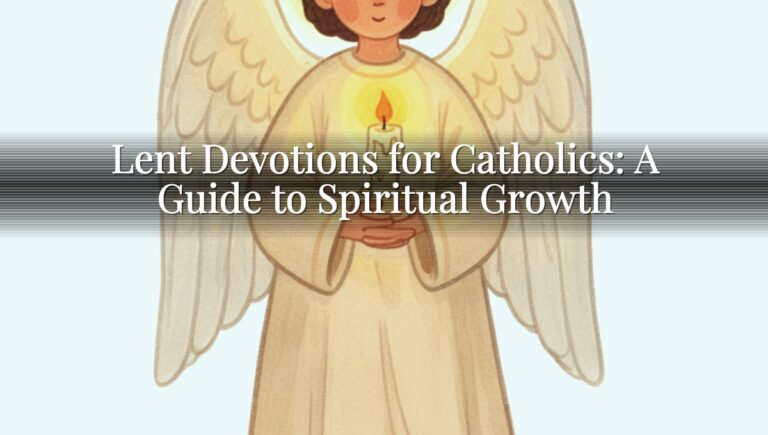 Lent Devotions for Catholics: A Guide to Spiritual Growth