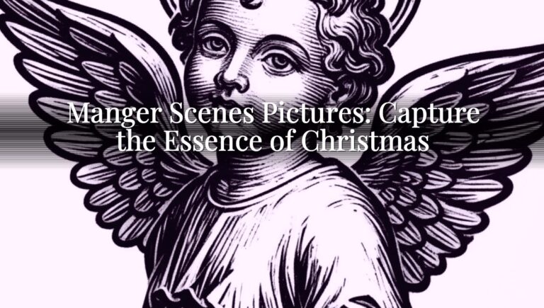 Manger Scenes Pictures: Capture the Essence of Christmas