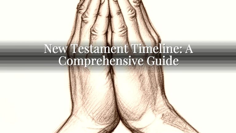 New Testament Timeline: A Comprehensive Guide