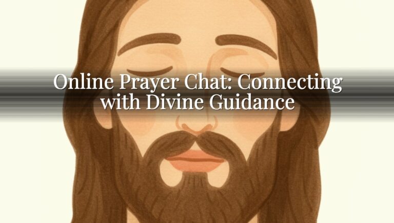 Online Prayer Chat: Connecting with Divine Guidance